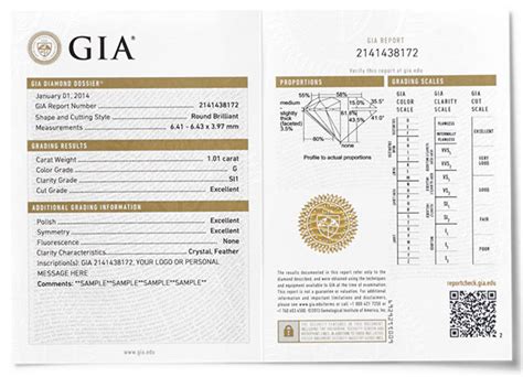 gia certificate pinecrest